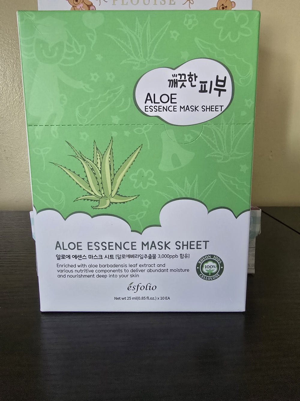 Aloe Essence Mask Sheet – Esfolio 10 Pack